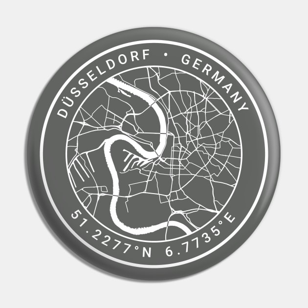 Dusseldorf Map Pin by Ryan-Cox