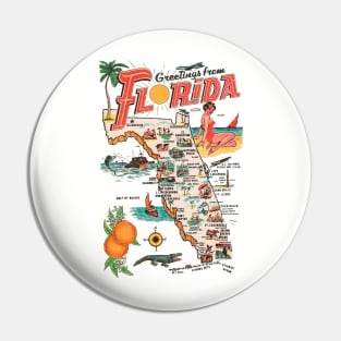 Greetings from Florida Pin