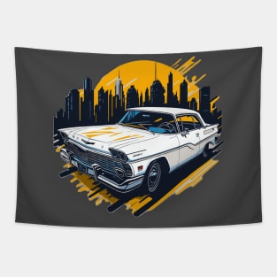 White Chevy Tapestry