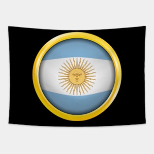 Country Flag of Argentina Tapestry