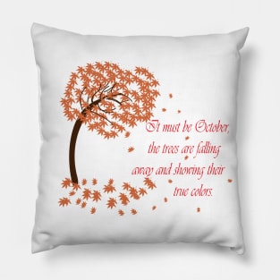 OCTOBER Pillow