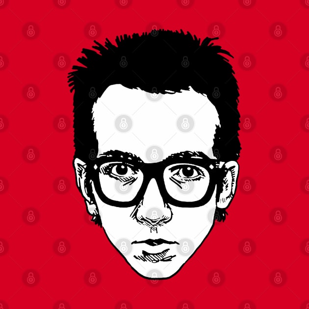 Elvis Costello by DankFutura