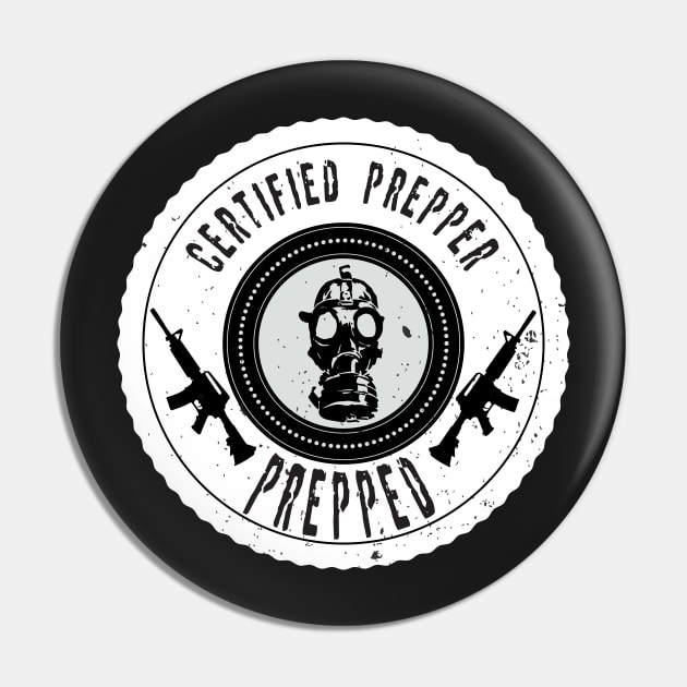 Certified Prepper Pin by brsheldon92