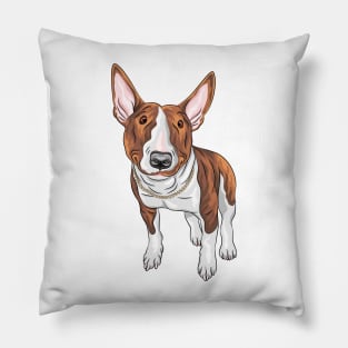 Bull Terrier Pillow