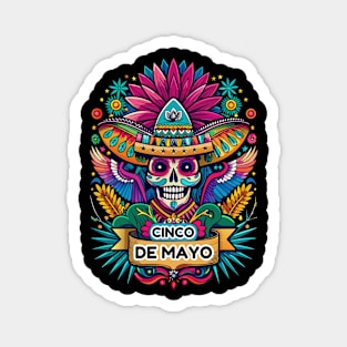 Cinco De Mayo Fiesta - Mexican holiday Gift Magnet