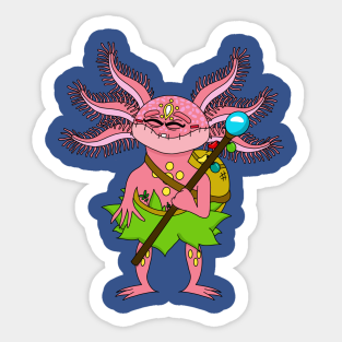 Axolotl Art Stickers Teepublic Previoussacha baron cohen sticker pack. axolotl art stickers teepublic