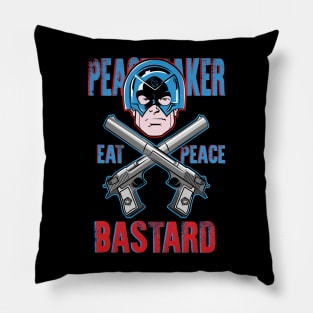 PEACEMAKER: EAT PEACE BASTARD Pillow