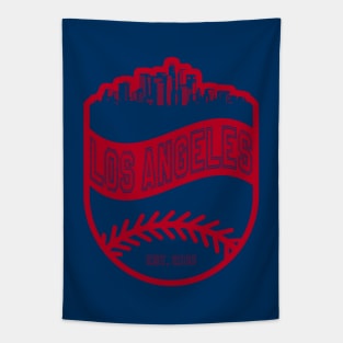 Los Angeles Baseball 02 Tapestry