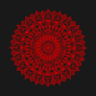 Mandala (red) T-Shirt