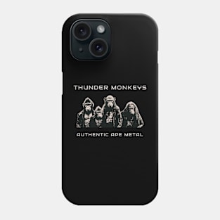 Thunder Monkeys - Authentic Ape Metal Phone Case