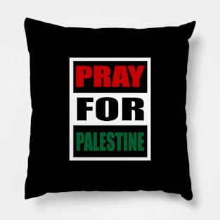 Pray for Palestine Artwork Pillow