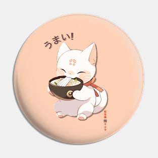 Kawaii bob tail cat 2 Pin