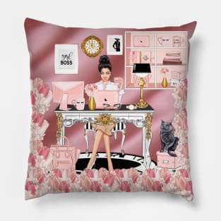 Girl Boss 2 Pillow