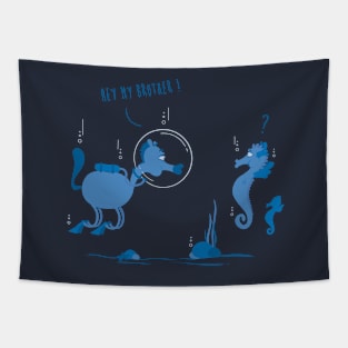 Sea horse Tapestry