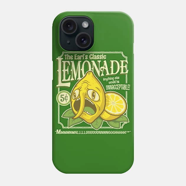 The Earl's Classic Lemonade Phone Case by chocopants