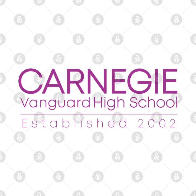 CVHS Carnegie Vanguard HS; Est. 2002 - in Purple by Carnegie Vanguard High School PTO