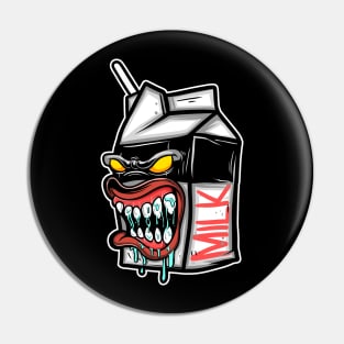 milk monster Pin