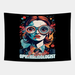 I love ophthalmologist woman. Tapestry