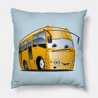 Cartoon bus Pillow