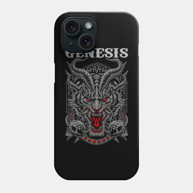 GENESIS BAND DESIGN Phone Case by Rons Frogss