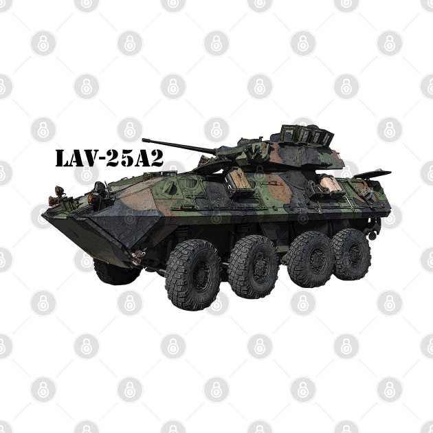 LAV-25A2 Wheeled Armored Vehicle by Toadman's Tank Pictures Shop