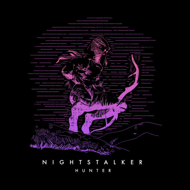 Nightstalker Hunter From The Destiny Game Tshirt by ShirtHappens