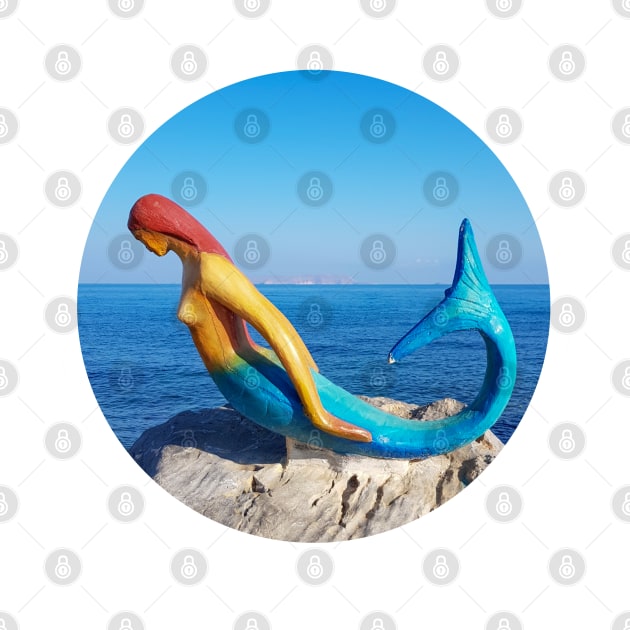 Stoned Mermaid Vacation by ellenhenryart