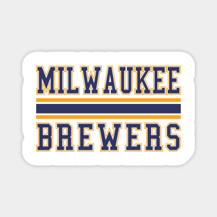 Milwaukee Brewers Baseball Magnet