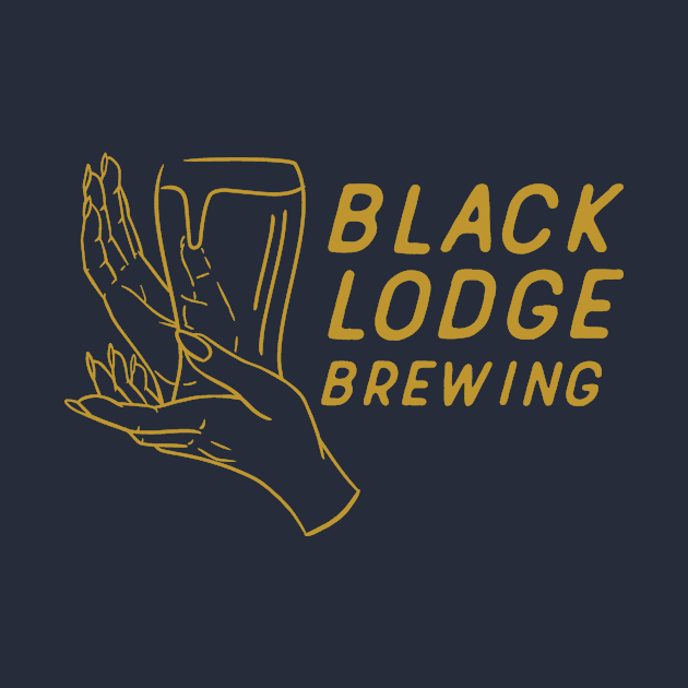 Black Lodge Pint Gold by Black Lodge Brewing Co.