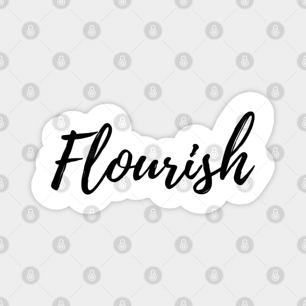 Flourish Magnet by ActionFocus