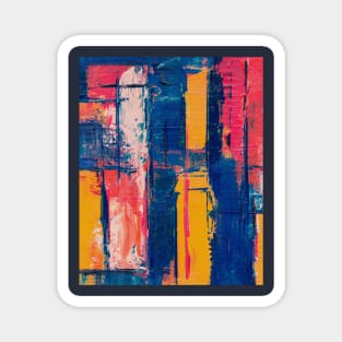 Abstract Painting Magnet