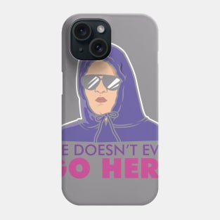 She Doesn't Even Go Here! Damian Hoodie Phone Case