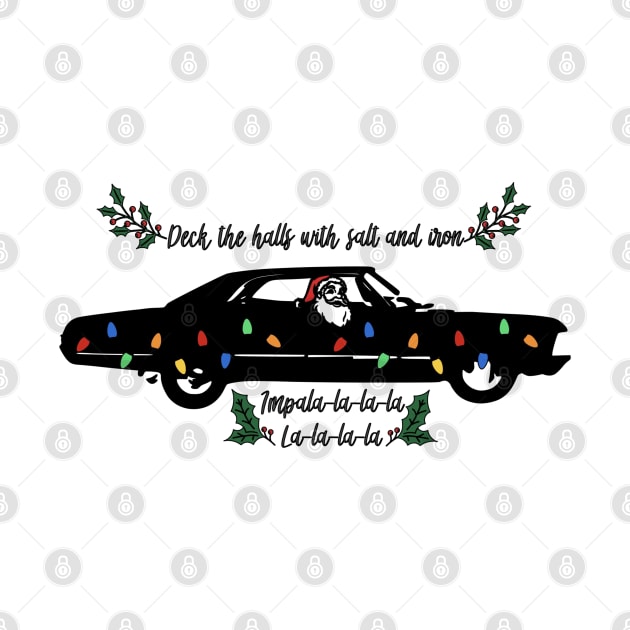 Supernatural Impala Christmas by Wayward Designs by EJM