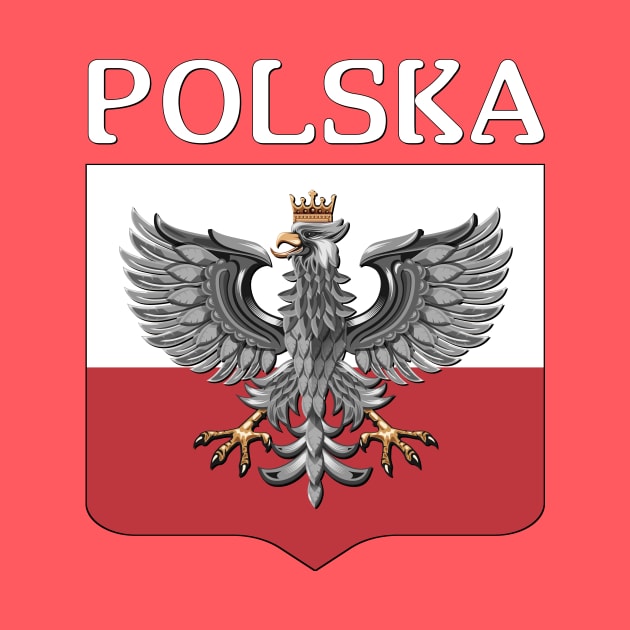 POLSKA - Polish Eagle and Shield by DreamStatic