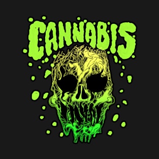 Cannabis skull T-Shirt