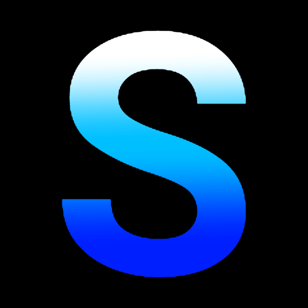 Blue Letter S by JennaBunnies