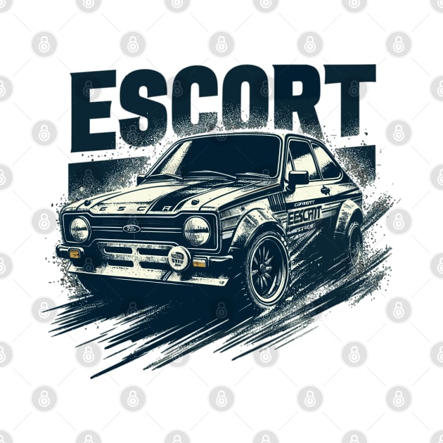 Ford Escort by Vehicles-Art