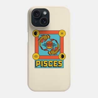 pisces zodiac sign Phone Case