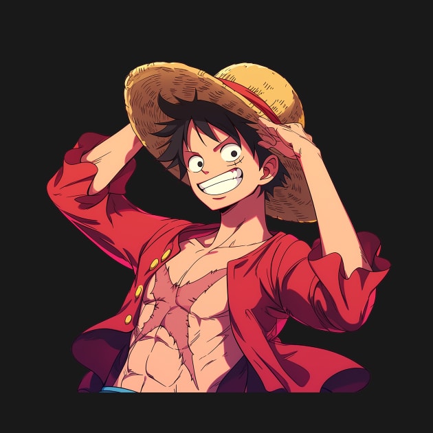 luffy by sample the dragon