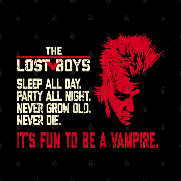 Lost boys quote by Utopia Art & Illustration