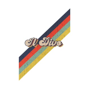 retro vintage color Il Divo T-Shirt