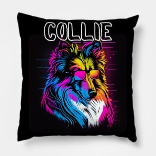 Graffiti Style - Cool Collie 7 Pillow