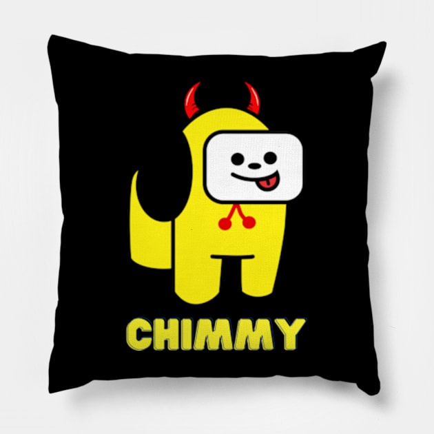 Among Us BT21 Chimmy Pillow by TweeBee