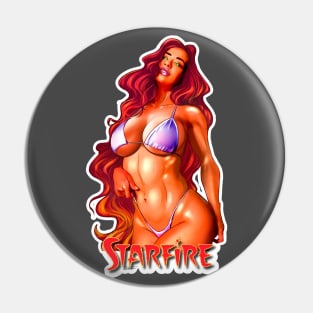 Starfire beach time Pin