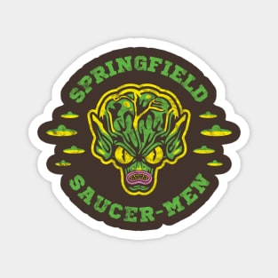 Saucer Men (Springfield) Magnet