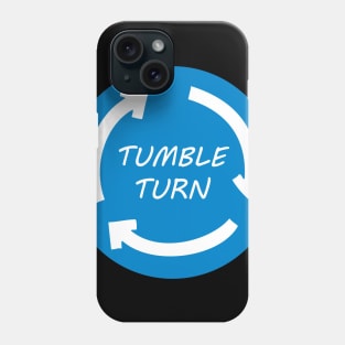 Tumble Turn Road Sign Phone Case