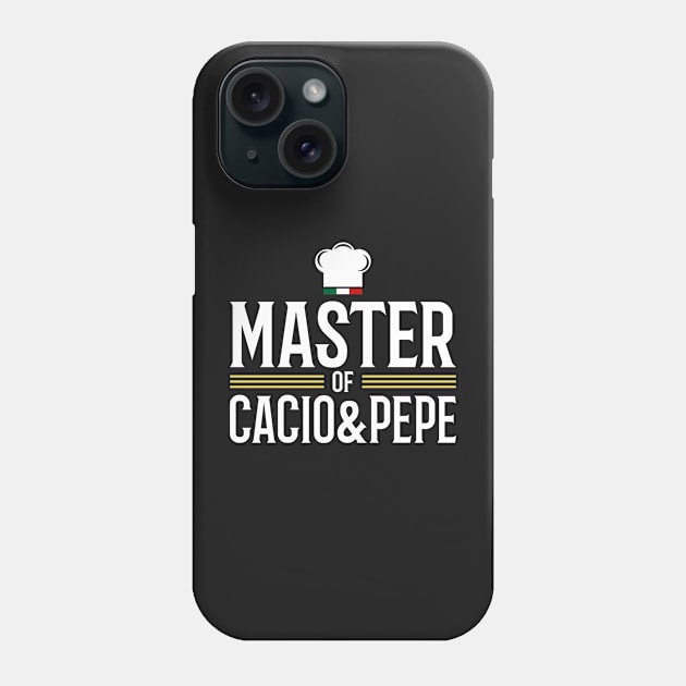 Master of Cacio & Pepe Phone Case by zeno27