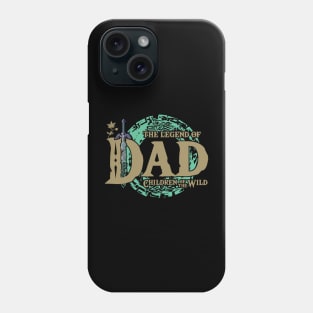 The Legend Of Dad Fathers Day, Father Vibe, Cool Best Dad Game Ever Phone Case