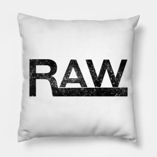 I shoot Raw Pillow