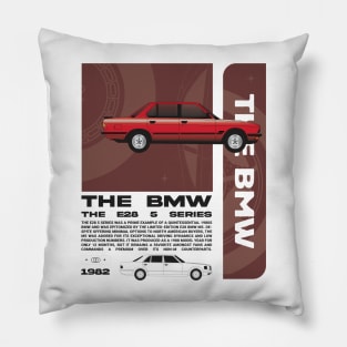 1982 BMW E28 Pillow